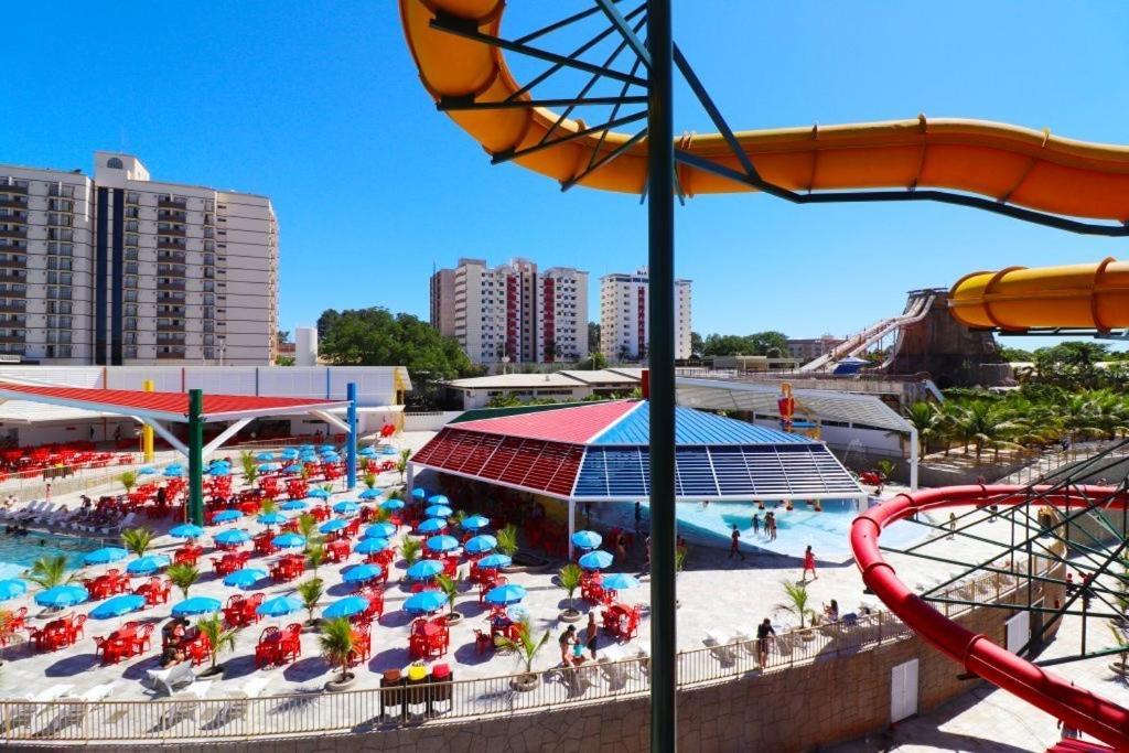 Piazza Diroma Com Acesso Ao Acqua Park Aparthotel Caldas Novas