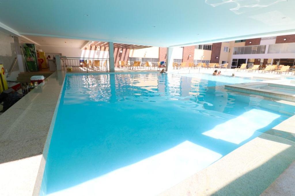 Piazza Diroma Com Acesso Ao Acqua Park Aparthotel Caldas Novas